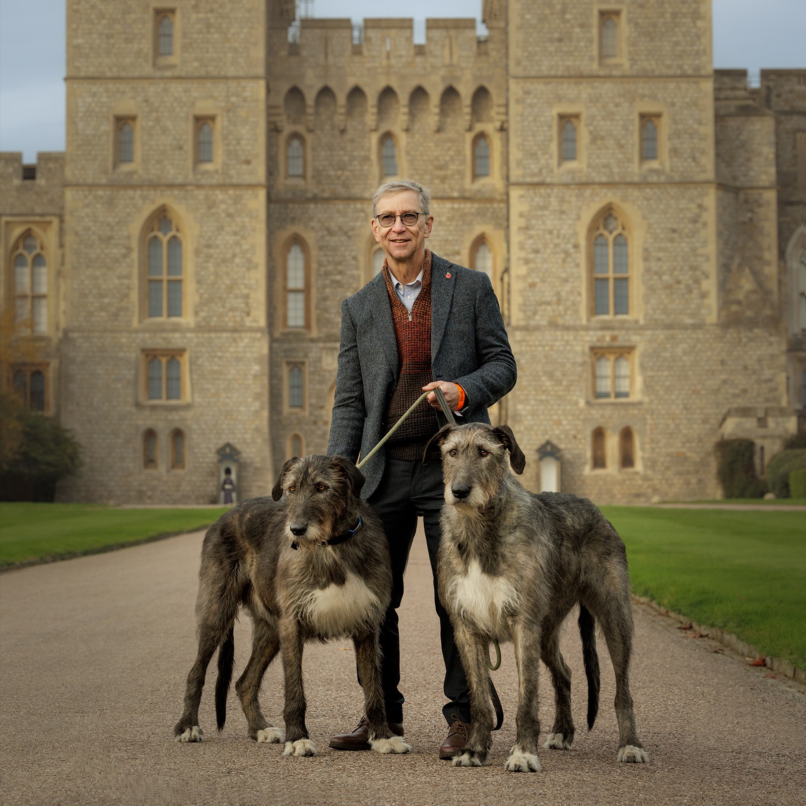 Ian At Windsor Castle, Square