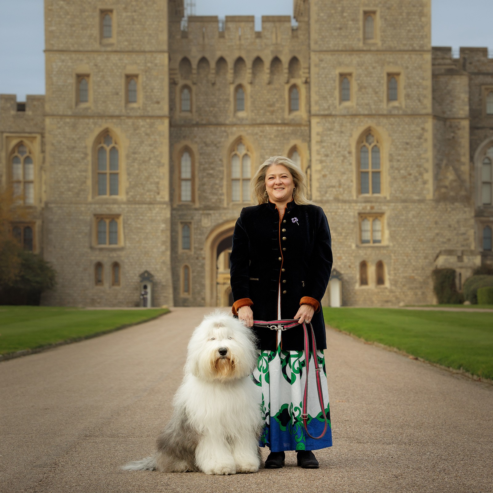 Jannine At Windsor Castle, Squre